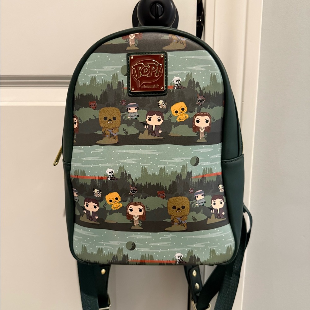 Loungefly Star Wars Green Character Backpack Funko Pop! Characters